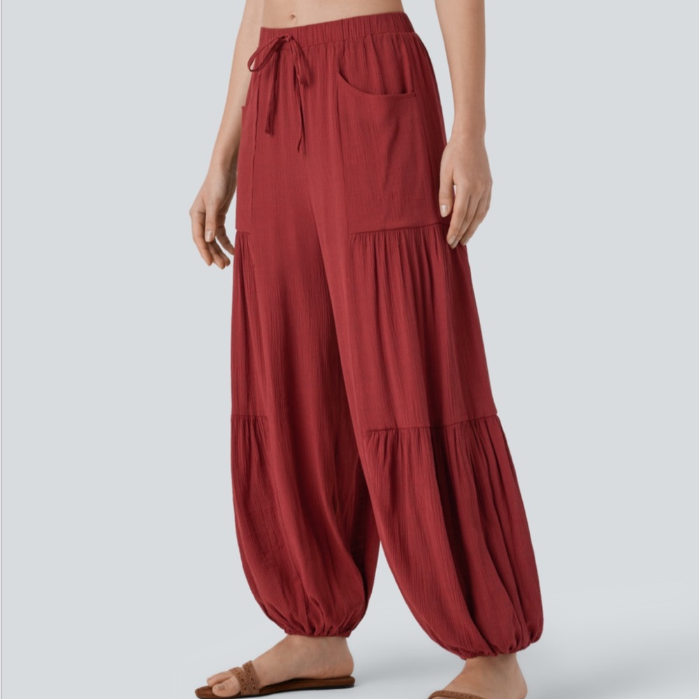 Burgundy Pants